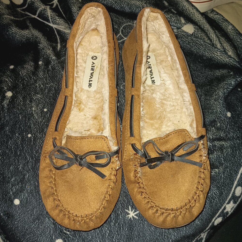 Airwalk Moccasins Brown Women's 9